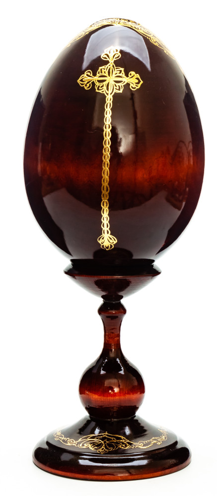 290 mm Godmother hand painted on wooden egg (by Hamlet Crafts)