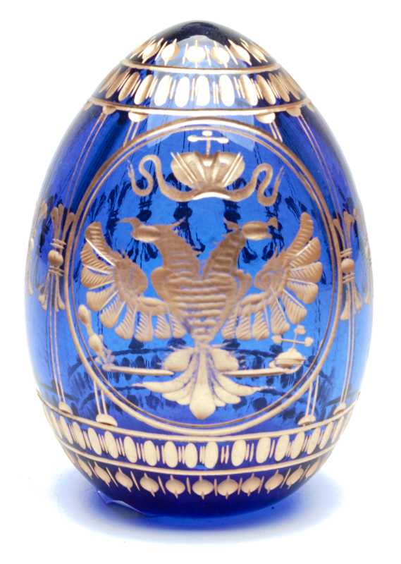 Engraved Crystal Imperial Easter Egg