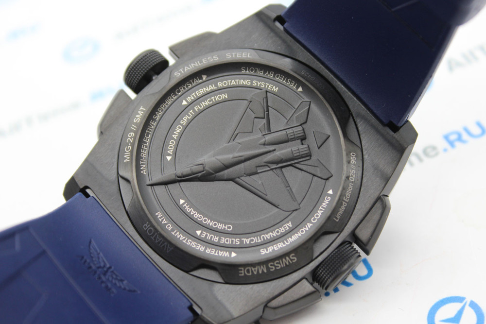 Швейцарские наручные часы Aviator M.2.30.5.213.6 с хронографом
