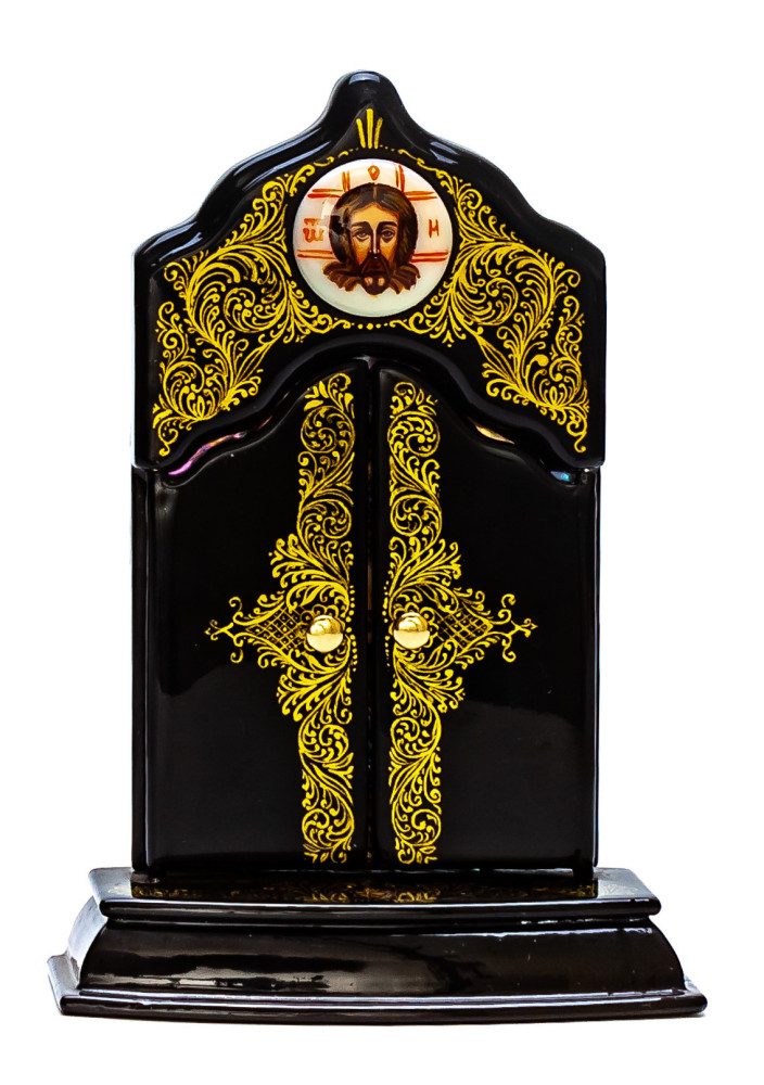 100x140mm Kazanskaya Godmother handpainted on nacre Icon (by Galina Studio)