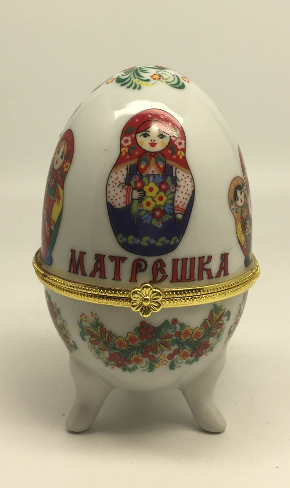 Easter Egg Box with Matryoshka