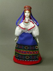 Estonian Beauty hand made Porcelain Doll  - 11 Inches (by Le Russe)