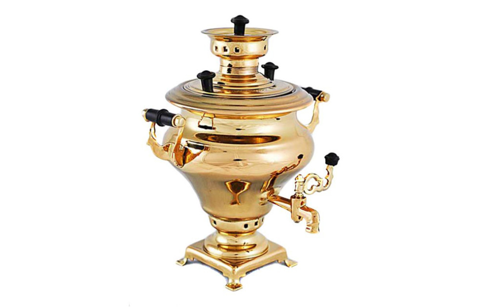 100 ml Decorative Gold Samovar