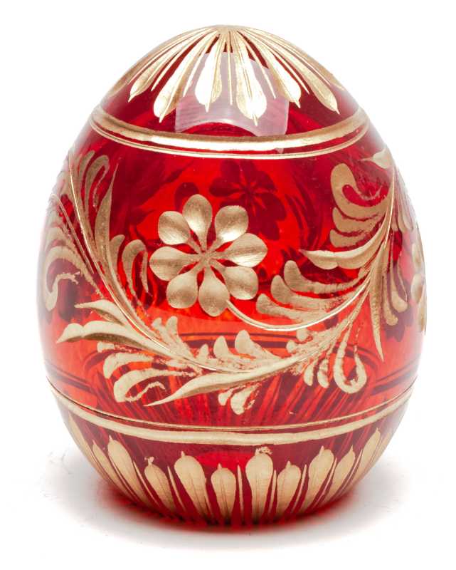Engraved Crystal Imperial Easter Egg