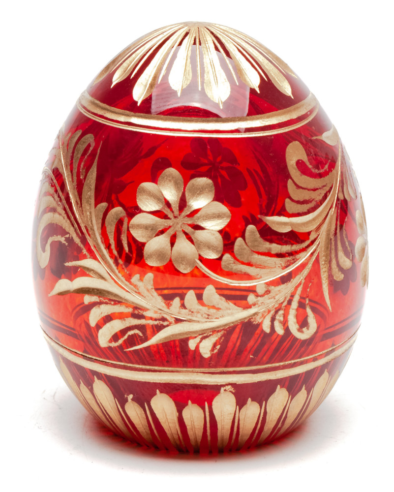 Engraved Crystal Imperial Easter Egg