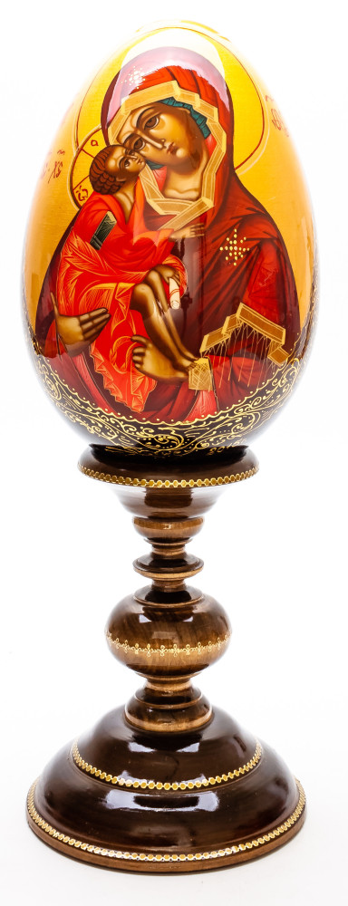 350 mm Godmother hand painted on wooden egg (by Hamlet Crafts)