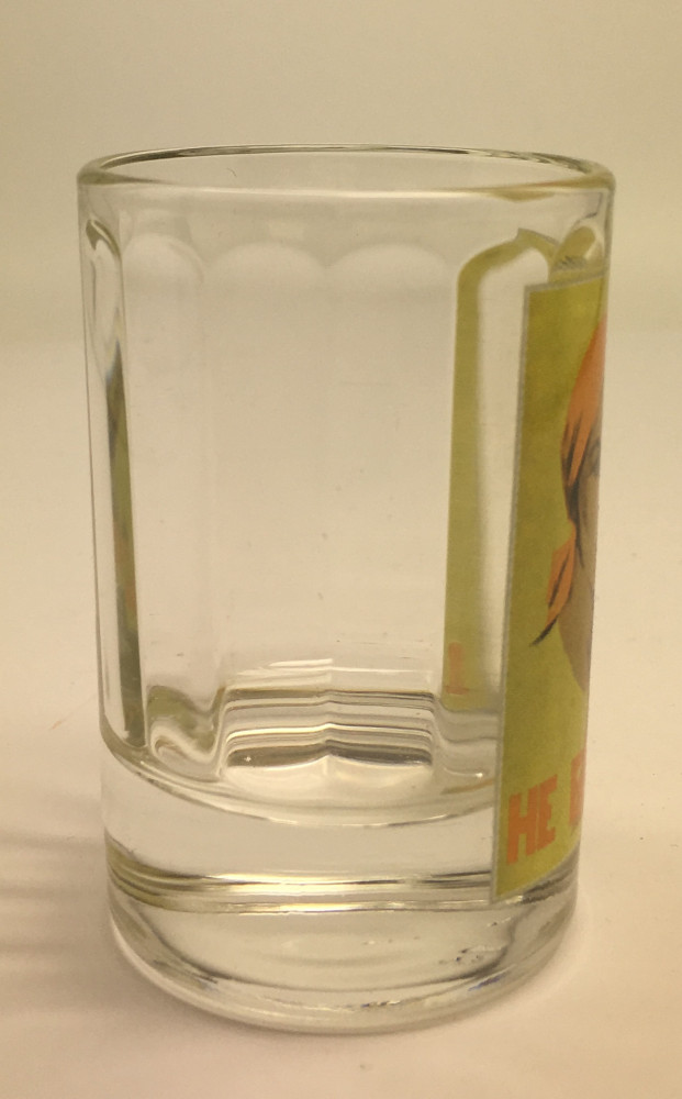 Soviet Propaganda Poster Shot Glass