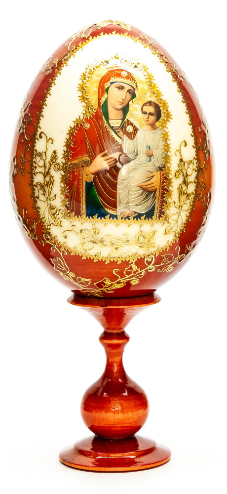 180 mm Godmother hand painted on wooden egg (by Hamlet Crafts)