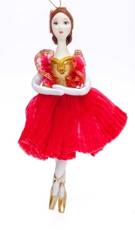 160 mm Ballerina Porcelain Doll (by Le Russe)