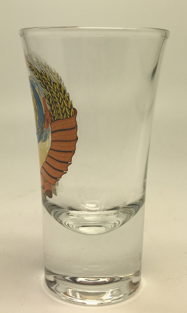 USSR Coat of Arms Shot Glass