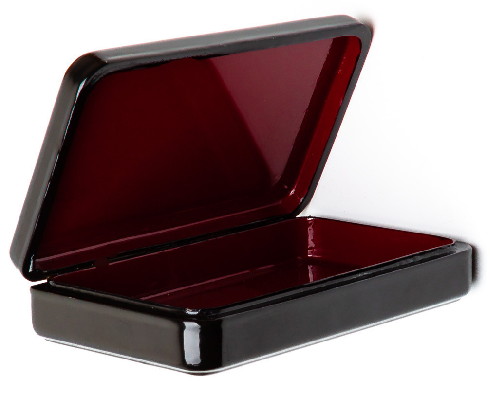 90x150mm The Kiss Hand Painted Jewellery Box (by Tatiana Shkatulka Crafts)