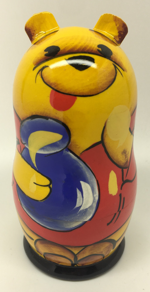 Shop Cartoon Nesting Dolls Winnie the Pooh hand painted wooden Matryoshka Doll 3pcs painted by Marina online at Skazka.site | Eligible for fast shipping and free returns. Winnie the Pooh hand painted wooden Matryoshka Doll 3pcs painted by Marina