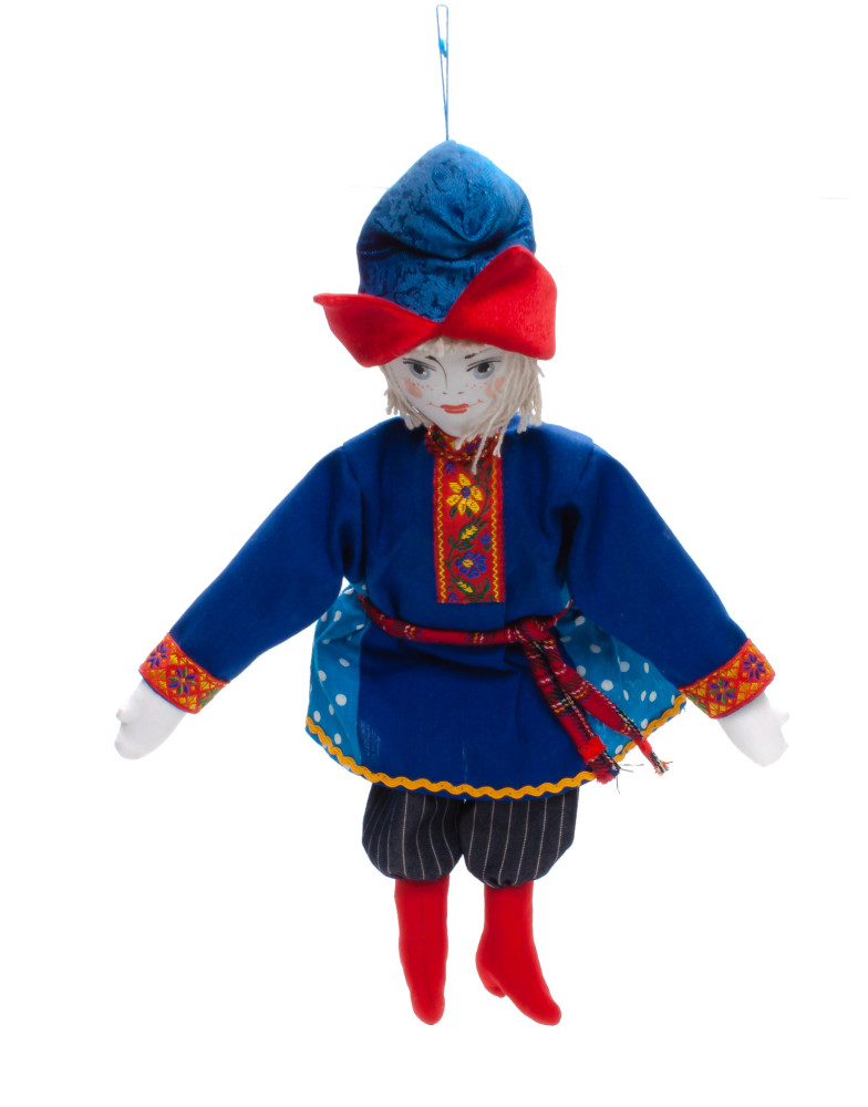 Текстильная кукла "Емеля"