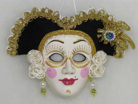 The Tsar Carnival Porcelain Mask