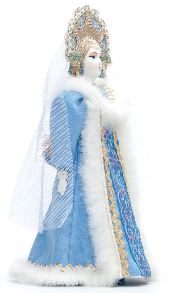Snow Maiden Princess hand made Porcelain Doll - 11 Inches (by Le Russe)