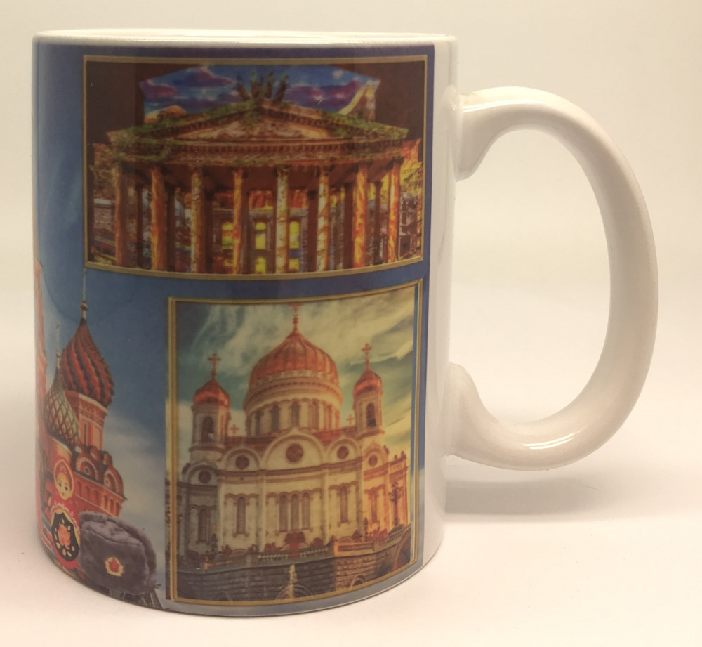Moscow Attractions Mug