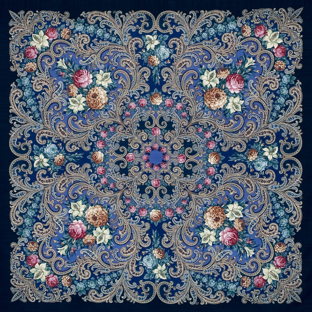 Shop Woolen Scarves with Silk Fringe 125x125 cm Платок «Тайна сердца» online at Skazka.site | Eligible for fast shipping and free returns. Платок «Тайна сердца»