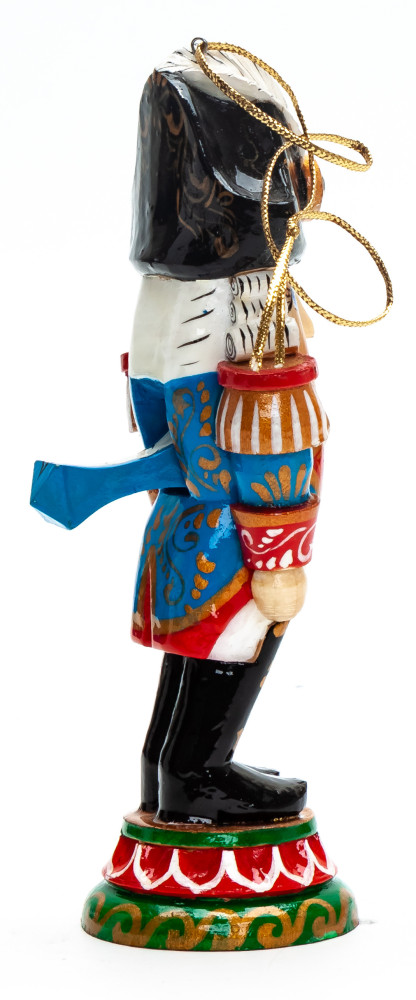 140 mm The Nutcraker hand carved and painted wooden Figurine (by Andrey Crafts)
