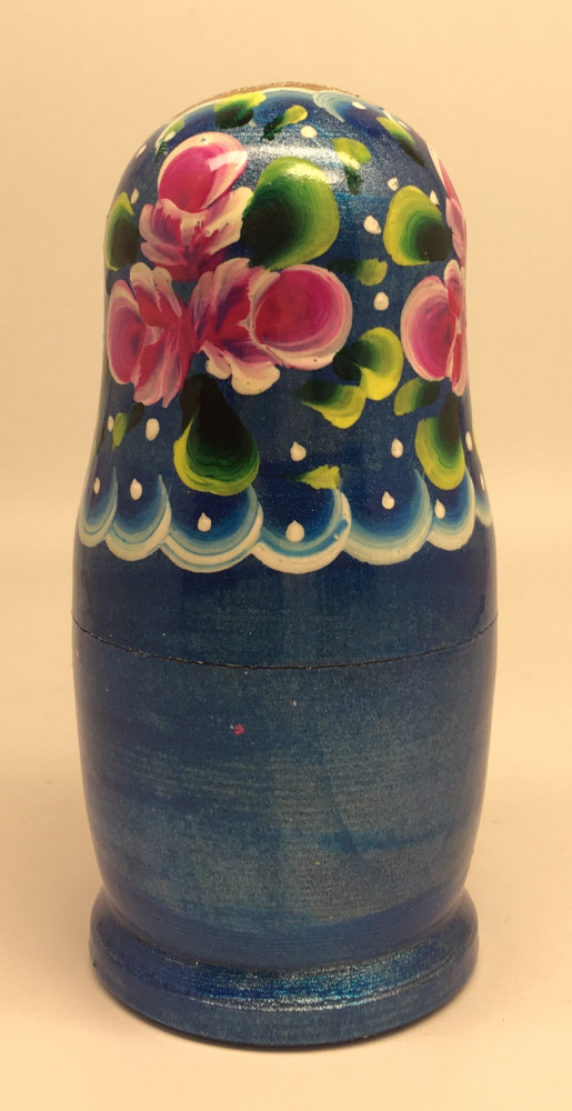 120 mm Maidan Art Hand Painted Matryoshka Doll 5 pcs (by Oleg Crafts)