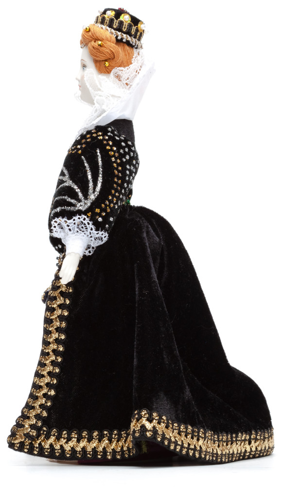 270 mm Elizabeth I of England Porcelain Statue (by Le Russe)