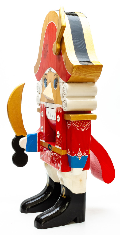 390 mm The Nutcraker hand carved and painted wooden Figurine (by Andrey Crafts)
