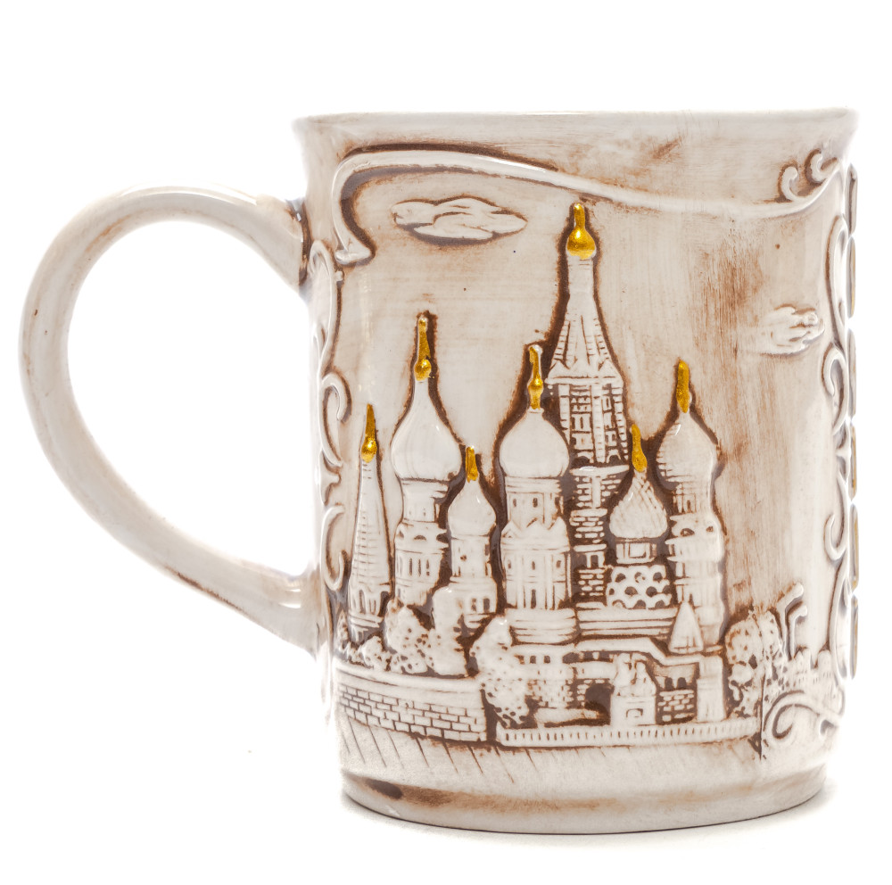 Moscow Attractions Ceramic Mug