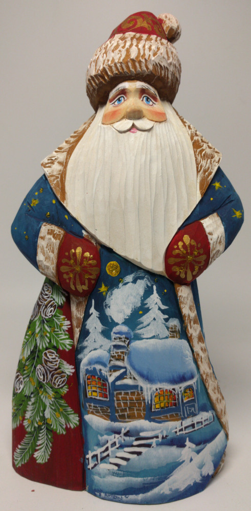 150 mm Santa Claus  (by Igor Carved Wooden Figures Studio)