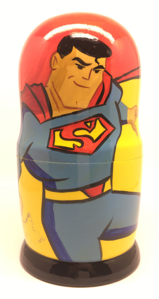 U L Cartoon Nesting Doll 