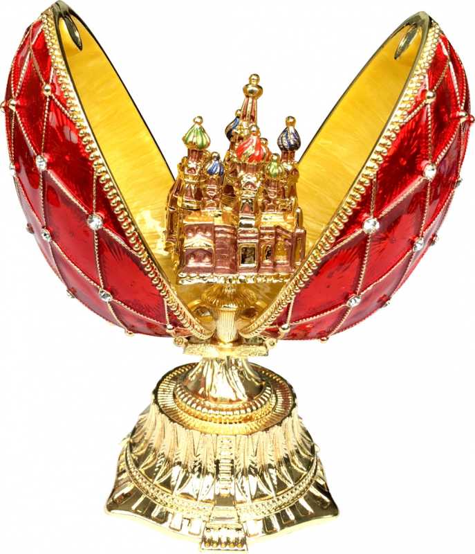 Яйцо "Двойное сетка с ХВБ" средн.11.5 цв.красный