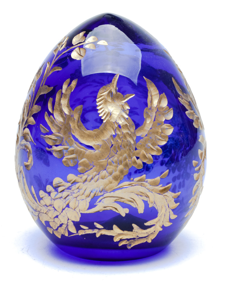 Engraved Crystal Imperial Easter Egg