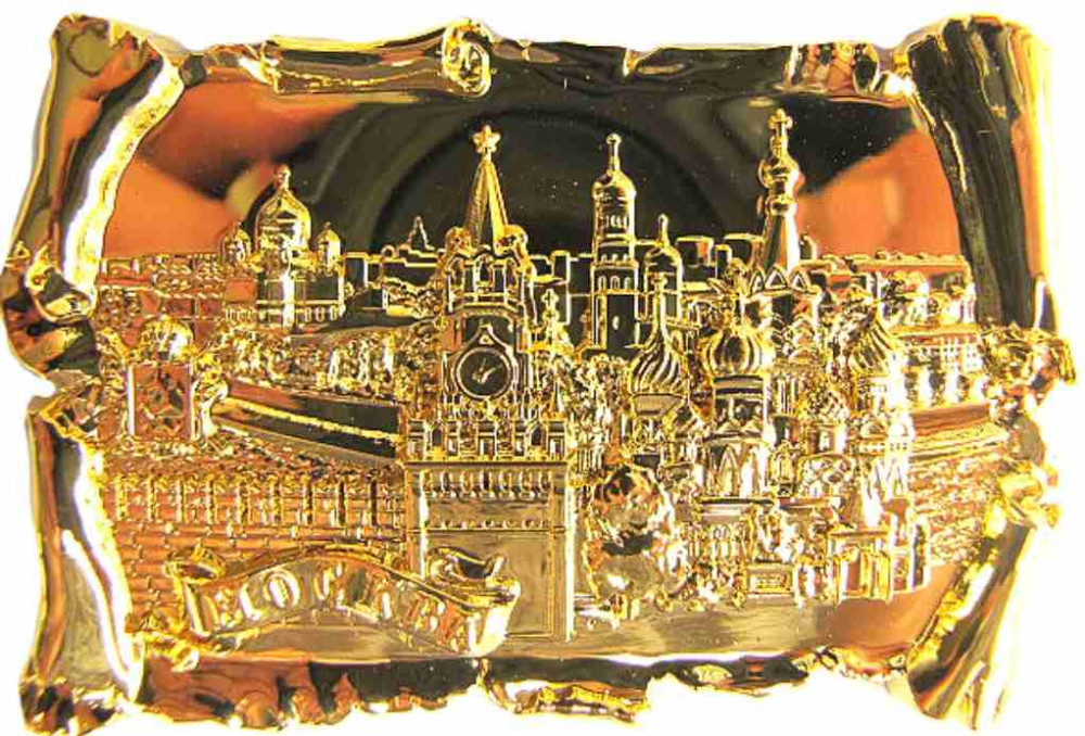 Магнит рельефный "Москва", 7х5 см