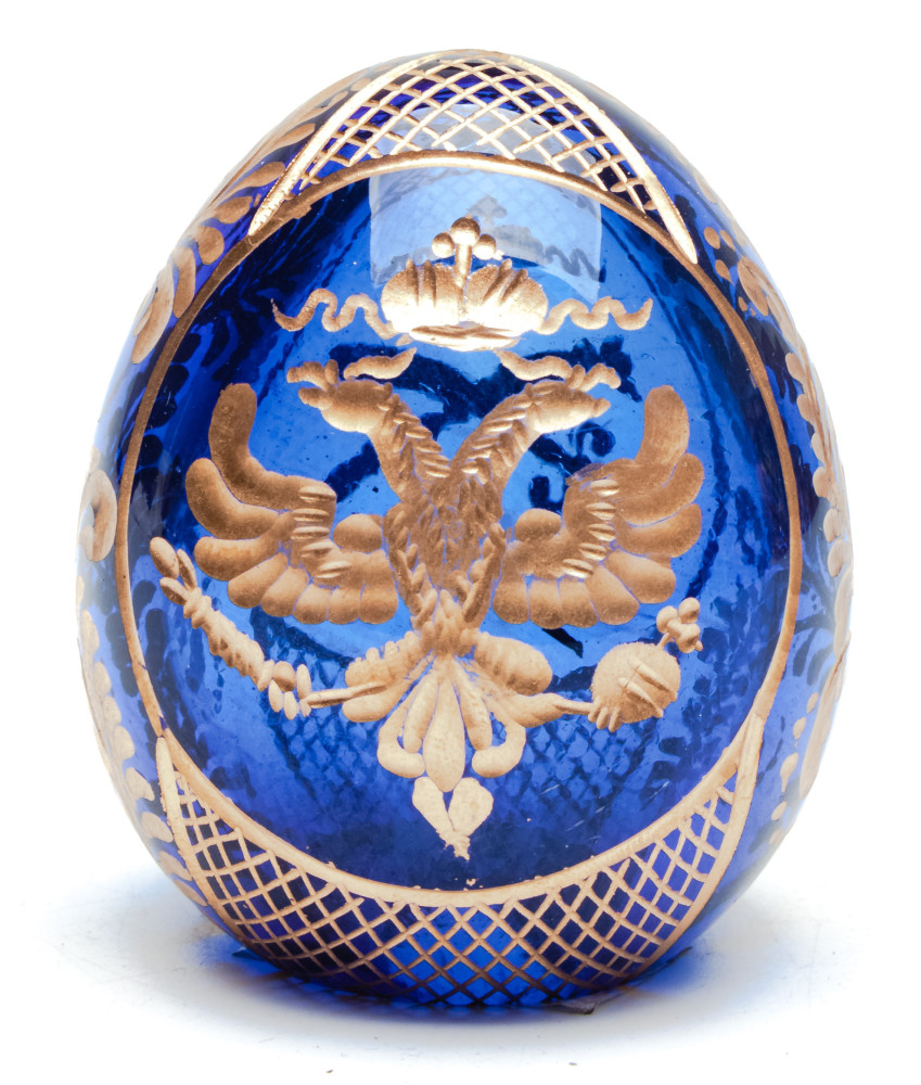 Engraved Crystal Imperial Easter Egg