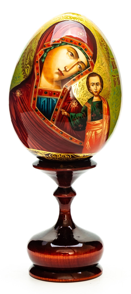 180 mm Godmother hand painted on wooden egg (by Hamlet Crafts)