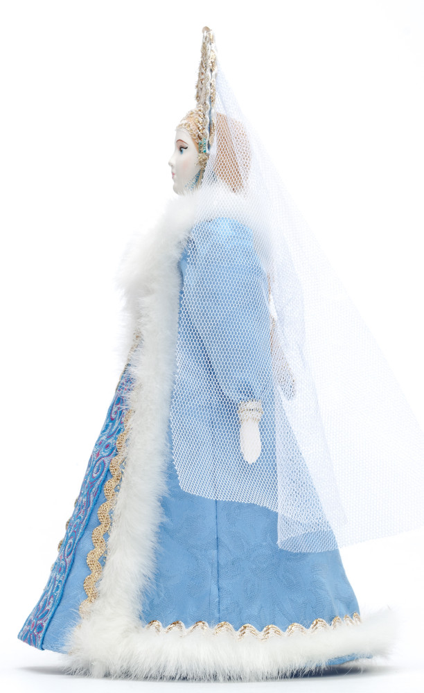 Snow Maiden Princess hand made Porcelain Doll - 11 Inches (by Le Russe)
