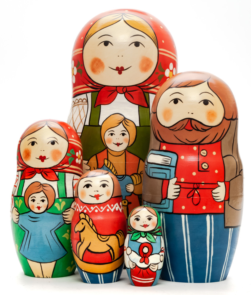 Shop Exclusive Nesting Dolls 160 mm Mother with Daughter hand painted Traditional Russian Wooden Matryoshka doll 5 pcs (by Sergey Malyutin) online at Skazka.site | Eligible for fast shipping and free returns. 160 mm Mother with Daughter hand painted Traditional Russian Wooden Matryoshka doll 5 pcs (by Sergey Malyutin)