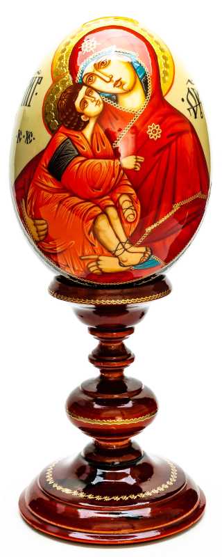 300 mm Godmother hand painted on wooden egg (by Hamlet Crafts)