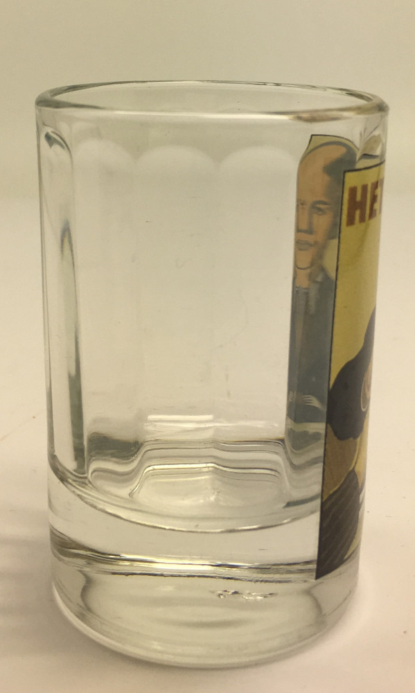 Soviet Propaganda Poster Shot Glass
