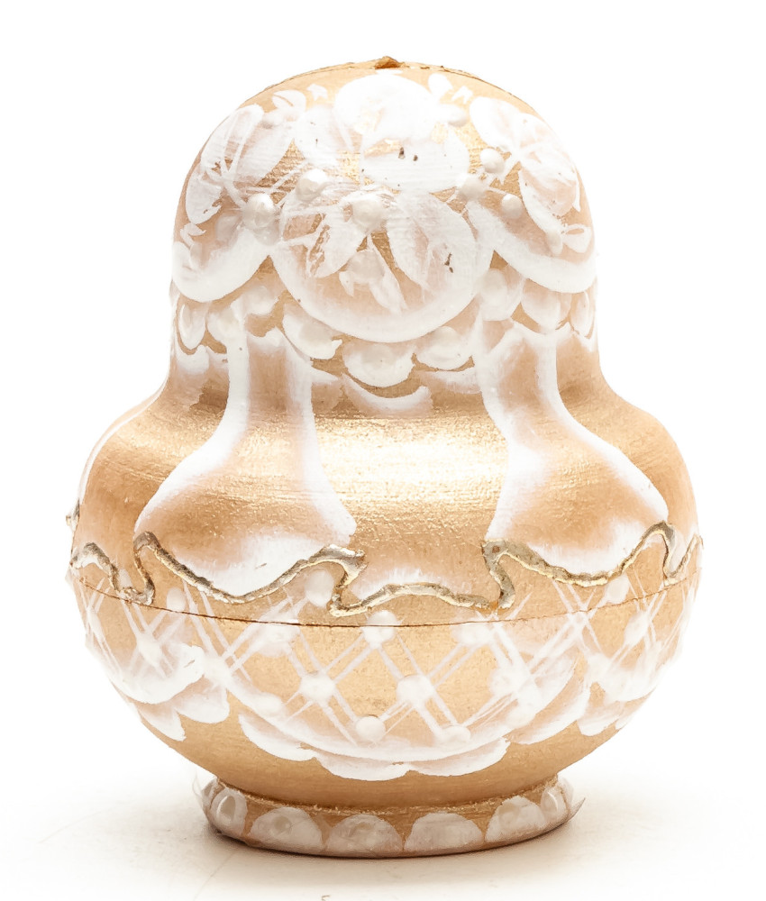 50 mm Maiden with a Chain hand painted on Wooden Matryoshka doll 5 pcs (by Skazka)