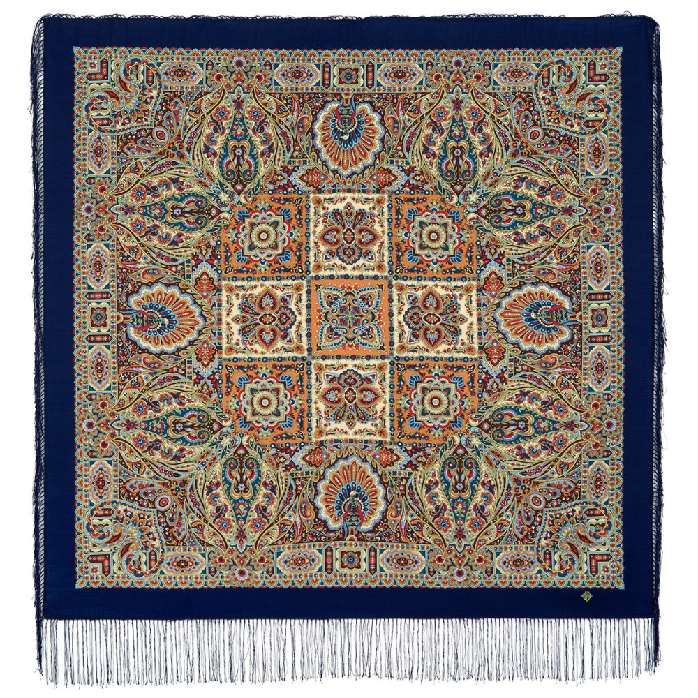 Shop Double-Thread Woolen Yarn Scarves 110х110 cm Платок «Рождественский пряник» online at Skazka.site | Eligible for fast shipping and free returns. Платок «Рождественский пряник»