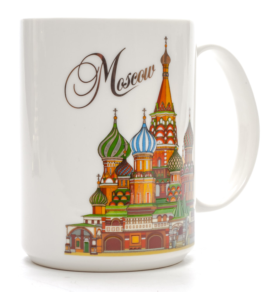 Moscow Ceramic Mug (by AKM Gifts)
