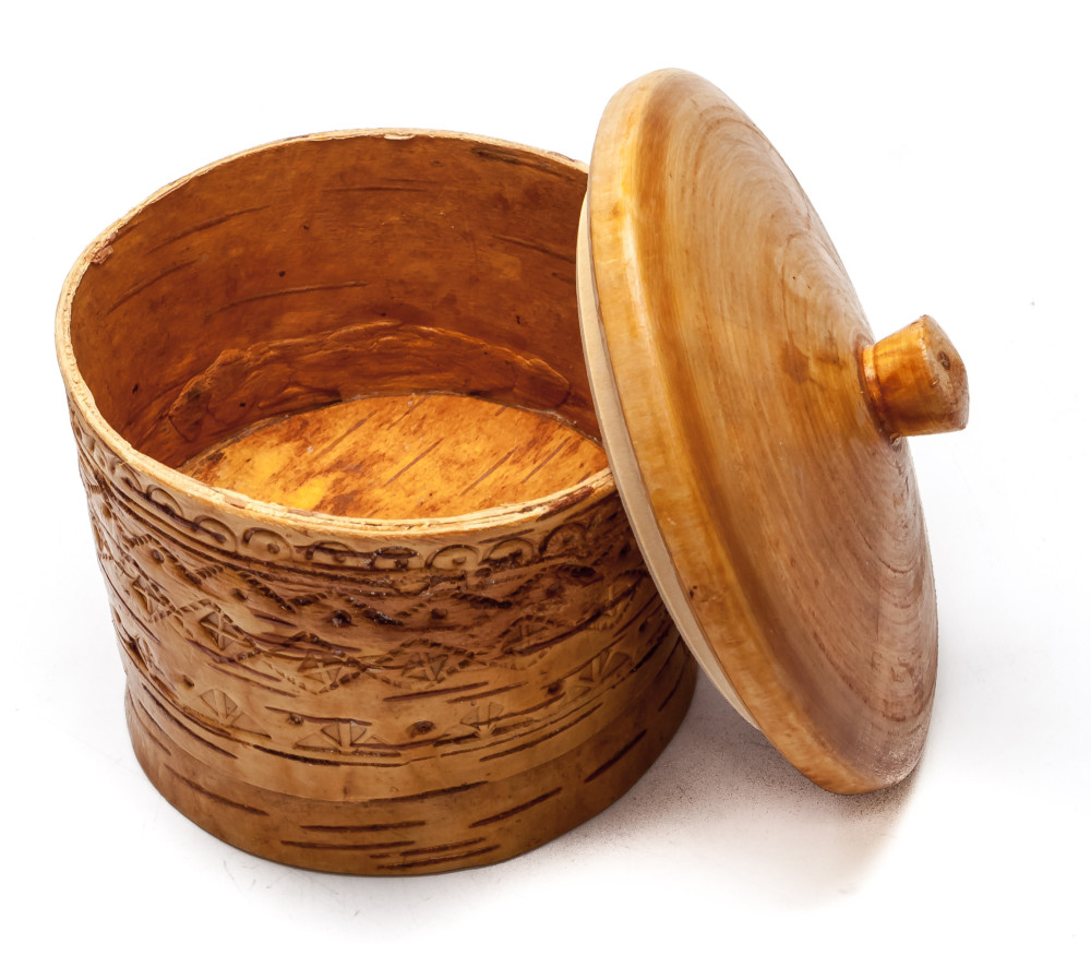 100x100 mm hand made birch Sugar Cellar (by Maxim Birch)