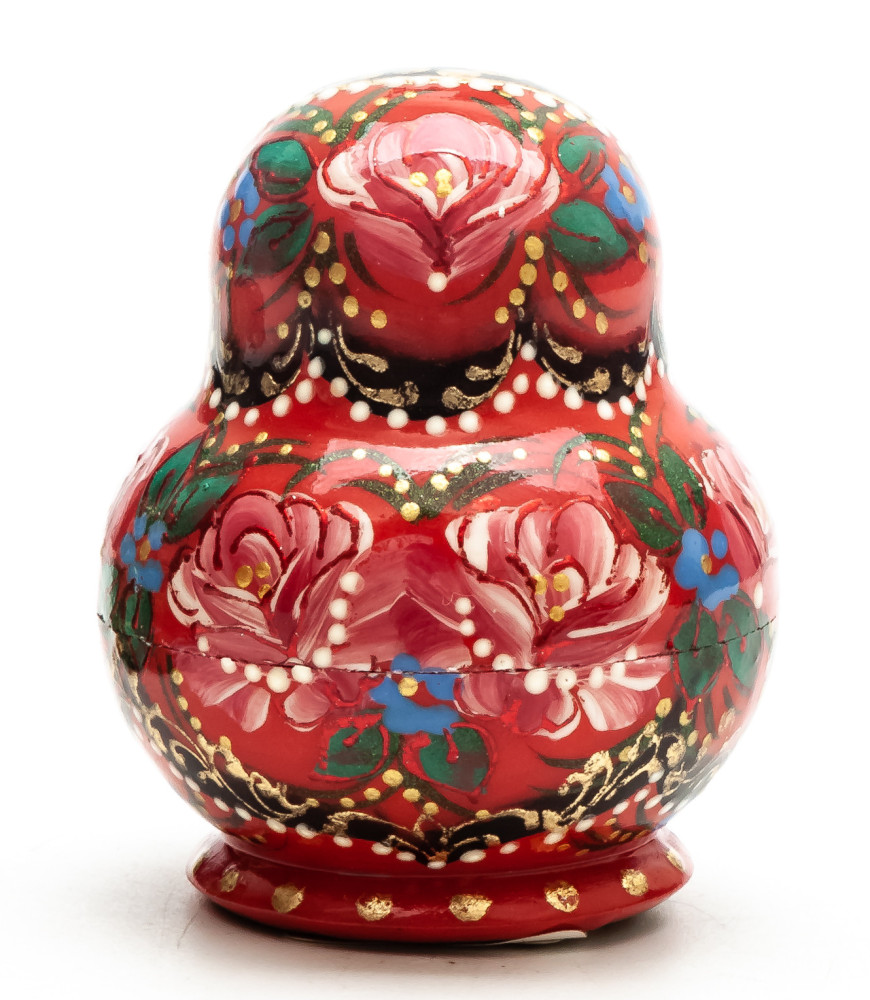 55 mm Matryoshka with Flowers 5pcs (by A Studio)