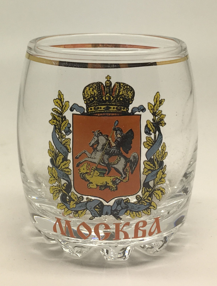 Moscow Coat of Arms Shot Glass