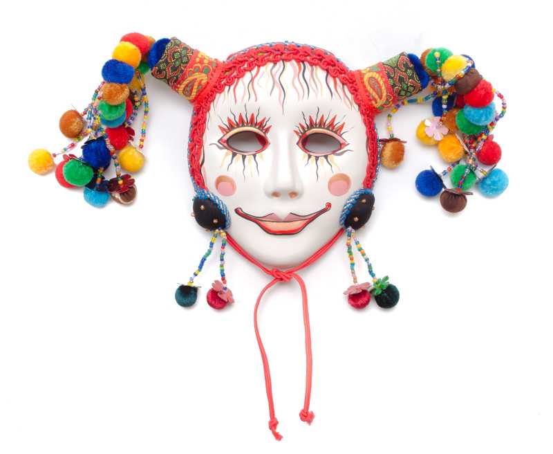 The Clown Porcelain Mask