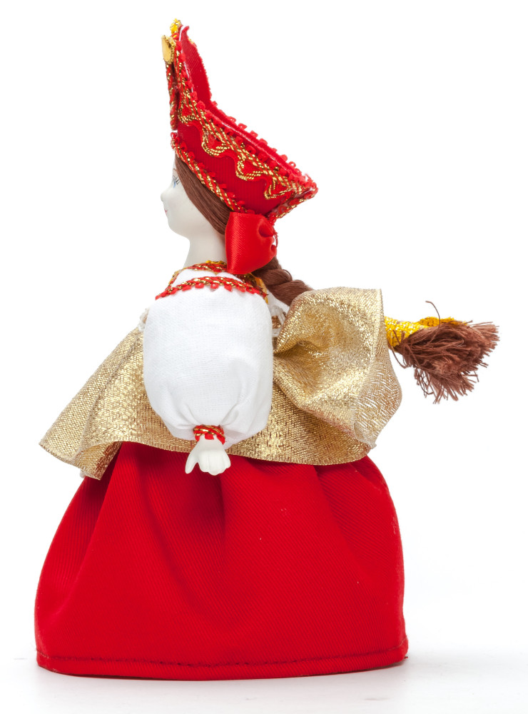 Russian Girl Porcelain Doll 