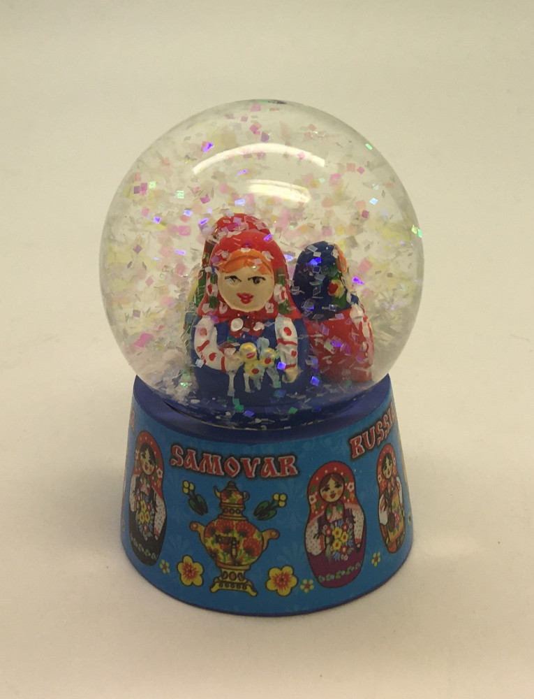 Matryoshkas Snow Globe