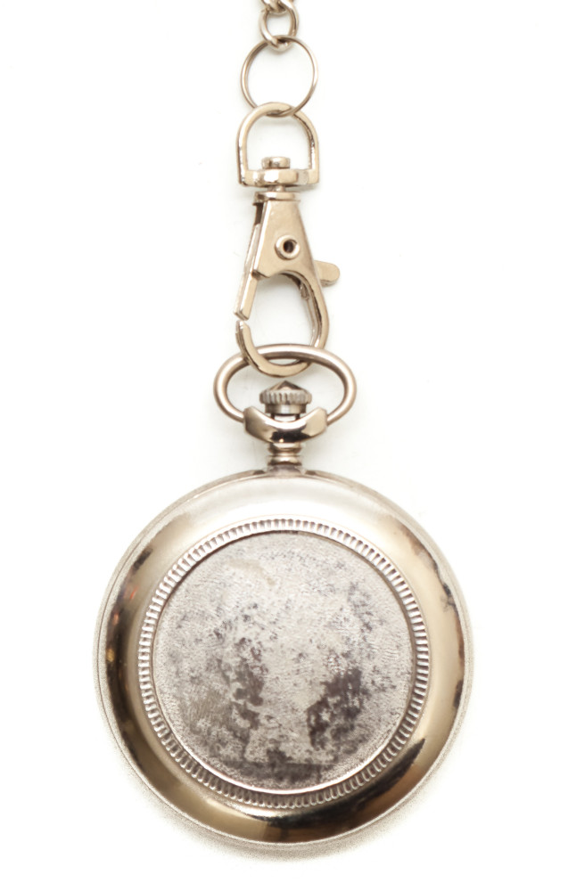 Mikoyan MiG-29 Silver Pocket Watch