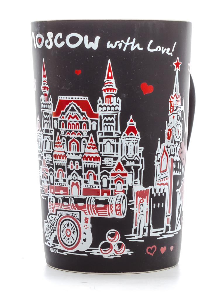 Кружка матовая "From Moscow with love"