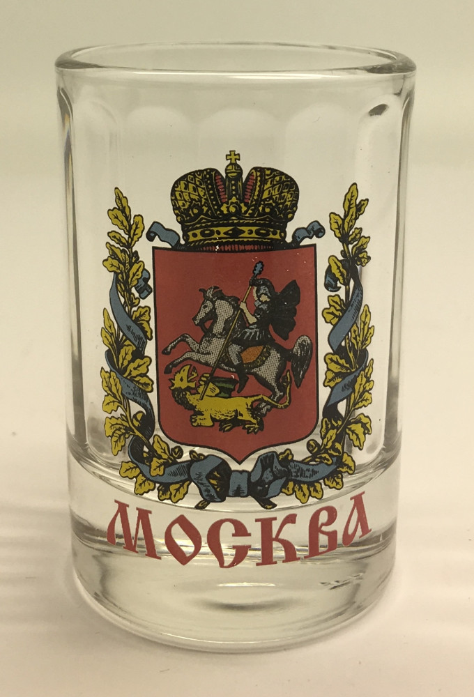 Moscow Coat of Arms Shot Glass