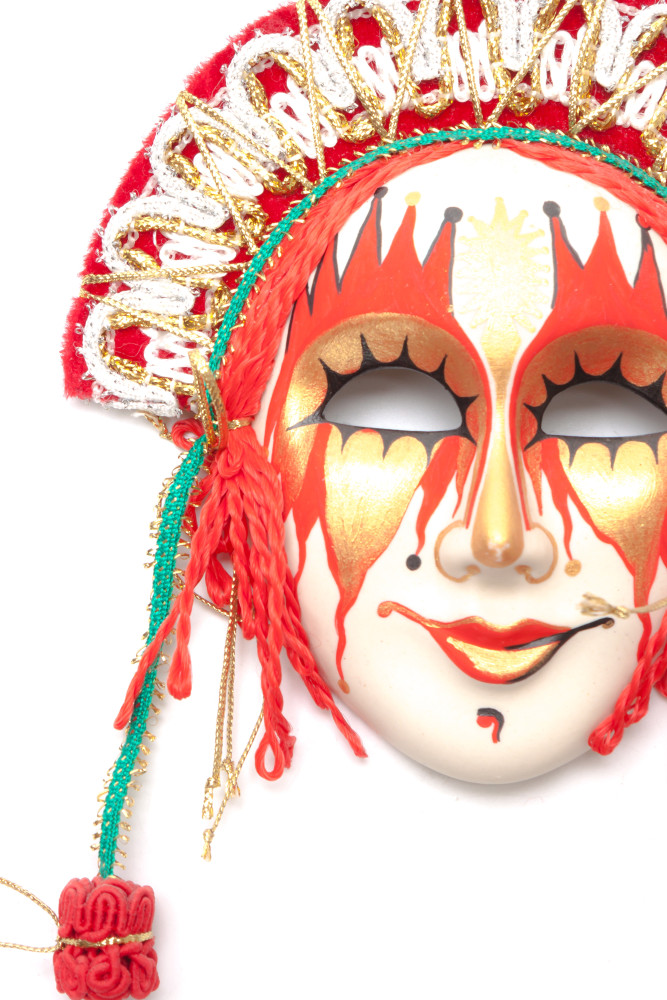 The Fire Porcelain Mask